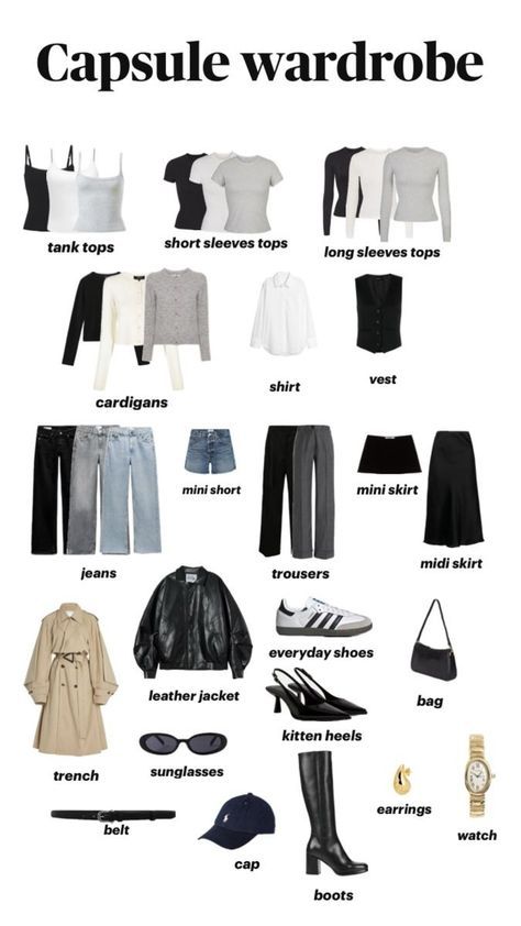 Spring 2024 Fashion Trends Black Women, Capsule Wardrobe Casual, Winter Capsule, Outfit Inspo Casual, Everyday Fashion Outfits, Quick Outfits, Wardrobe Outfits, Fashion Capsule, Open Arms