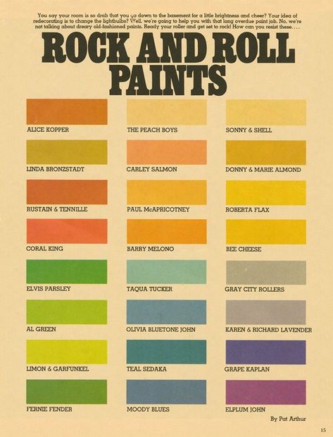 What Colors Represent, Retro Color Palette, Paint Color Palettes, Paint Swatches, Color Palette Design, Fashion Painting, Retro Color, Mellow Yellow, Color Pallets