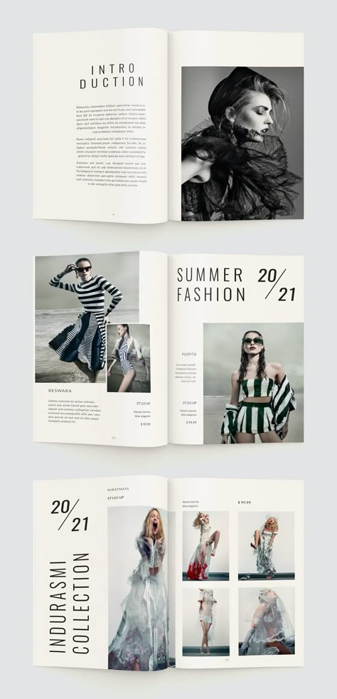 Lookbook Editorial Design, Fashion Look Book Layout Design, Fashion Glossary Book, Look Book Ideas Layout, Fashion Design Layout Portfolio, Lookbook Design Layout Catalog, Fashion Lookbook Design Layout, Lookbook Template Fashion, Fashion Booklet Layout