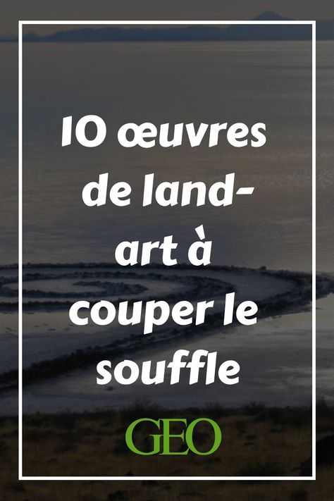 10 œuvres de land-art à couper le souffle https://www.geo.fr/voyage/voici-10-oeuvres-de-land-art-a-couper-le-souffle-217564 Richard Long, Land Art, Landscape Architecture, Collage Art, Les Oeuvres, Street Art, Oeuvre D'art, Art, Mandalas