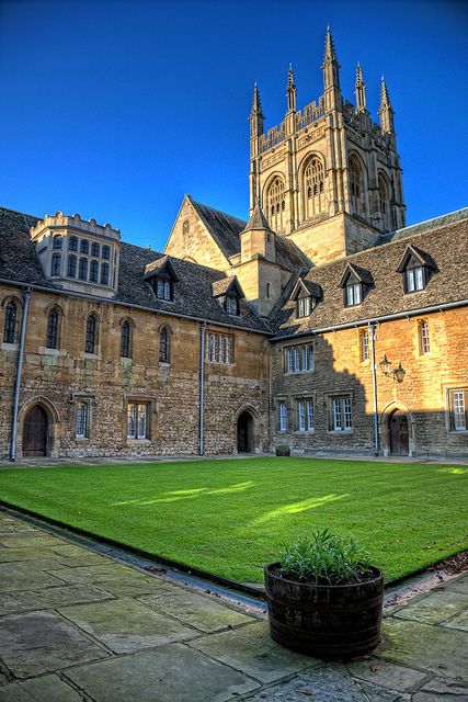 Mob Quad, Merton College, Oxford by sdhaddow, via Flickr Daily Timetable, Travel Snow, Oxford City, Oxford Uk, Oxford England, England And Scotland, College Campus, Dream City, Oxford University