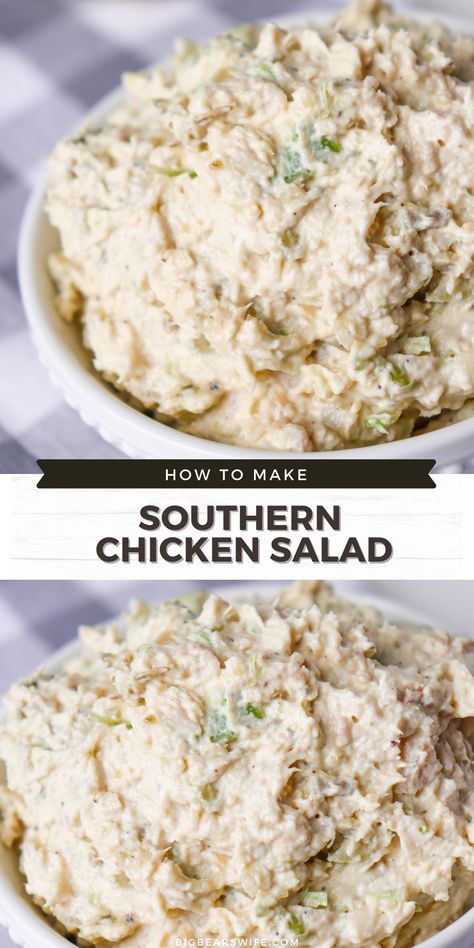 Bethany Frankel Chicken Salad, Rotisserie Chicken Salad Recipe Easy, Round Swamp Farm Chicken Salad, Traditional Chicken Salad Recipe, Old Fashioned Chicken Salad, Chicken Salad With Rotisserie Chicken, Southern Chicken Salad Recipe, Homemade Chicken Salad Recipe, Southern Chicken Salad