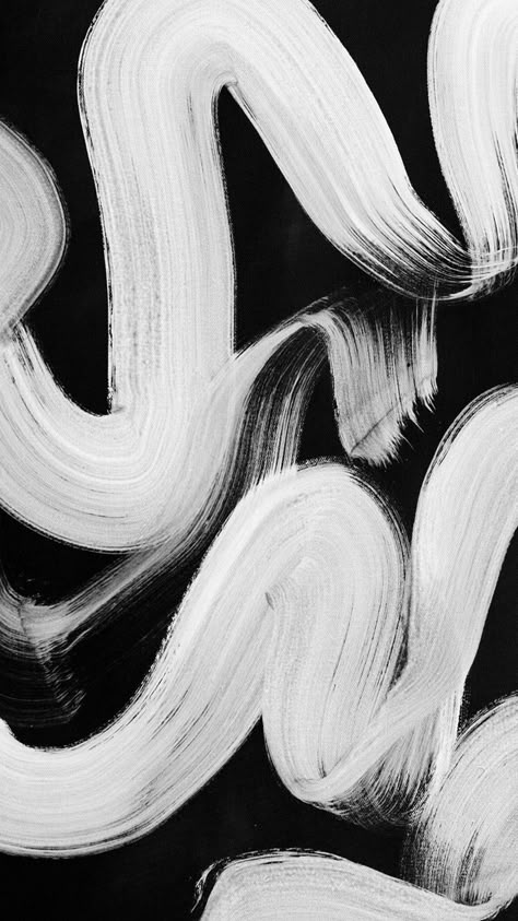 Black And White Abstract Art Wallpaper, Brush Strokes Background, Brush Strokes Pattern, White Gouache, Cocoppa Wallpaper, Tableau Design, Abstract Art Wallpaper, Graphic Design Fonts, Arte Inspo