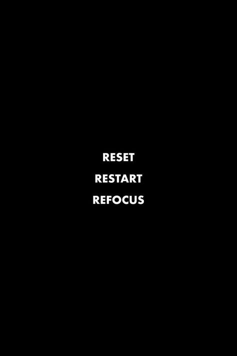 Restart Quotes Life, Restarting My Life, Reset Aesthetic Wallpaper, Gym One Word Quotes, Reset Your Mind Quotes, Quotes Deep Feelings Motivation, Restarting Life Quotes, Stoic Quotes Wallpaper Iphone, Restart Your Life Aesthetic