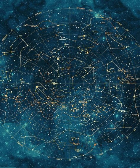 Constellation Art, Astronomy Art, Star Map, The Night Sky, Space And Astronomy, Ipad Skin, Ravenclaw, Blue Aesthetic, Wall Collage