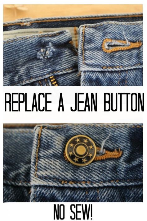 Sew Jeans, Repair Jeans, Sewing Jeans, Christmas Decorations Garland, Simple Sewing, Repair Clothes, Diy Buttons, Sew Easy, Peach Cobbler