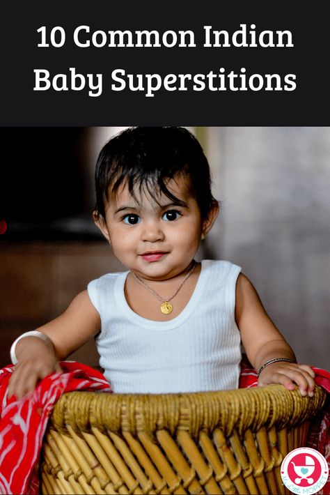 Superstitions abound in Indian culture, no matter where you live! Here we look at 10 common Indian baby superstitions - are they myths or based on fact? Half Indian Half White Baby, Baby Bump Progression, Kids Indian Wear, Monthly Baby Photos, Indian Baby, Indian Boy, Monthly Baby, Baby Posters, Cute Funny Babies