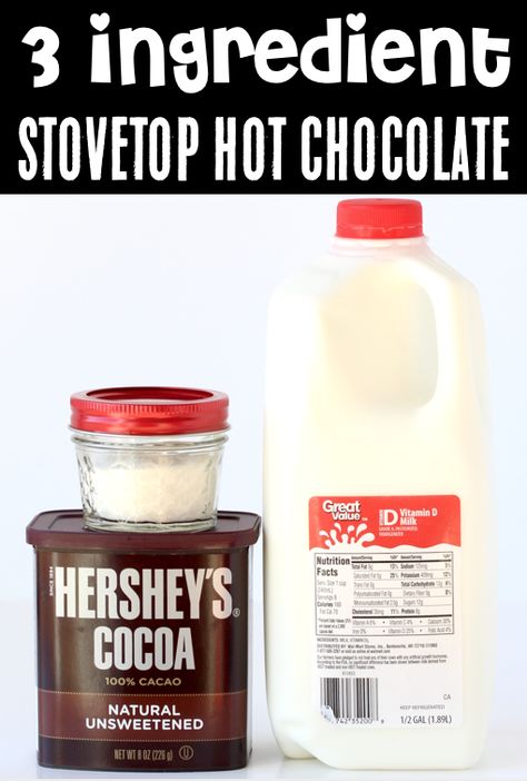 Chocolate Recipes With Cocoa Powder, Recipes With Cocoa Powder, Stovetop Hot Chocolate, Stovetop Hot Chocolate Recipe, Rich Hot Chocolate Recipe, Creamy Hot Chocolate Recipe, Frozen Hot Chocolate Recipe, Hot Cocoa Mix Recipe, Hot Chocolate Recipe Homemade