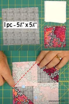 3dquilts Quilt Blocks, 5” Quilt Blocks, Simple Quilt Blocks Ideas, Quilt Block Patterns Free Easy, Easy Quilt Projects For Beginners, Easy 3 Yard Quilt Patterns Free, Quick Quilt Blocks, No Cut Quilt Block, Spin Me Around Quilt Block Tutorial