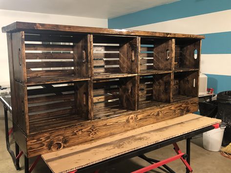 Wood crate ideas