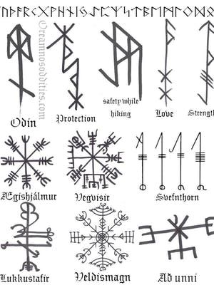 Viking Tattoos: Symbology of the Northmen | Tattoodo Rune Vichinghe, Runes Tattoo, Viking Symbols And Meanings, Viking Rune Tattoo, Norse Tattoos, Norse Mythology Tattoo, Nordic Symbols, Arte Viking, Viking Tattoo Symbol