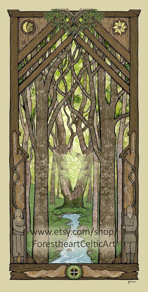 Tree Ogham, Celtic Knotwork Design, Celtic Artwork, Celtic Druids, Boho Art Drawings, Lotr Art, Pagan Art, Ash Tree, Celtic Tree Of Life