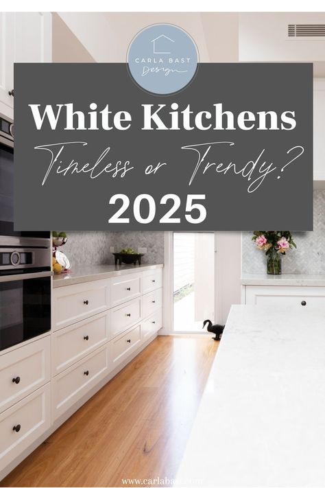 White Cabinets To The Ceiling, White Kitchen Cabinets Remodel, White Kitchen Cabinet Remodel, White Kitchen Walls With White Cabinets, Farmhouse Kitchen Off White Cabinets, Small All White Kitchen Ideas, Country White Kitchen Ideas, Simple Neutral Kitchen, White Kitchen Cabinets White Appliances