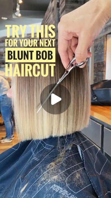 Bobs Thick Hair, Stacked Blonde Bob Haircut, Hacked Bob Haircut, Baby Bob Haircut, Carved Bob Haircut, Floating Bob Haircut, Chop Bob Hairstyles, Thick Hair Short Bob, 90s Long Bob Haircut