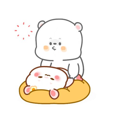 Animated Sticker for iOS & Android | GIPHY Cute Cartoons Love, Cute Animal Gif, Calin Gif, Bahasa China, Cartoon Gif, Funny Flirty Quotes, Gif Cute, Cute Bunny Cartoon, Cute Bear Drawings