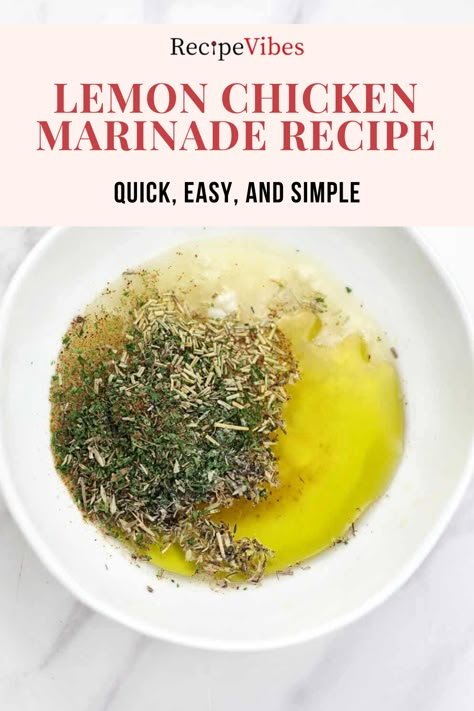 Lemon Garlic Marinade For Chicken, Lemon Grilled Chicken Marinade, Lemon Dill Chicken Marinade, Lemon Garlic Herb Chicken Marinade, Lemon Mustard Chicken Marinade, Chicken Marinade With Lemon Juice, Lemon Cilantro Chicken Marinade, Baked Lemon Herb Chicken, Lemon Rosemary Chicken Recipe