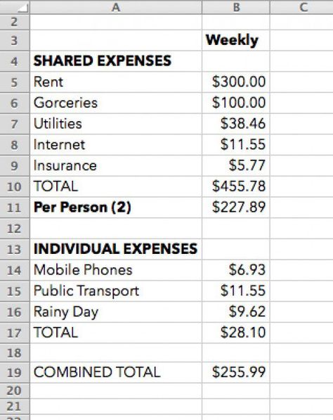 As you can see here the total living expenses per week would be about $260 First Apartment Checklist, Apartment Hunting, Apartment Checklist, Excel Budget, Apartment Goals, 1st Apartment, Apartment Stuff, Decor Studio, Making A Budget