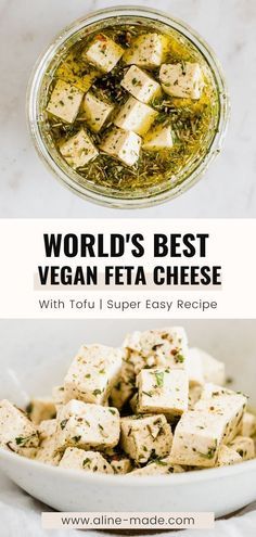 Tofu Feta, Vegan Feta, Feta Cheese Recipes, Comfy Food, Vegan Greek, Vegan Feta Cheese, Vegan Snack Recipes, Vegan Cheese Recipes, Vegan Appetizers