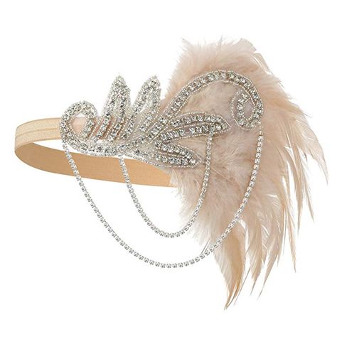 1920s Accessories- Gloves, Fans, Cigarette Holders, Flasks Roaring 20s Accessories, Charleston Costume, Estilo Charleston, 20s Accessories, Great Gatsby Headpiece, Headband Costume, Flapper Accessories, 1920s Headband, Gatsby Headpiece