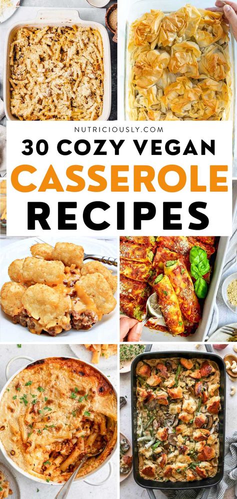 Vegan Friendly Recipes, Easy Vegan Dinners For Families, Vegan Recipes Dairy Free, Vegan Bake Dinner, Vegan Cold Weather Recipes, Easy Vegan Gluten Free Recipes Dinners, Vegan Dinner For Family, One Dish Vegan Meals, Vegan Soft Food Recipes