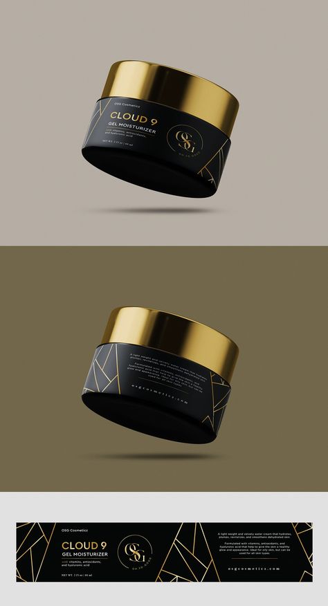 Cosmetics Packaging Design Luxury, Label Design Ideas, Cosmetic Packaging Design Luxury, Cosmetics Logo Design Ideas, Cosmetic Packaging Design Luxury Beauty Products, Luxury Cosmetics Design, Skincare Product Label Design, Cosmetic Label Design Beauty Packaging, Luxury Cosmetic Packaging