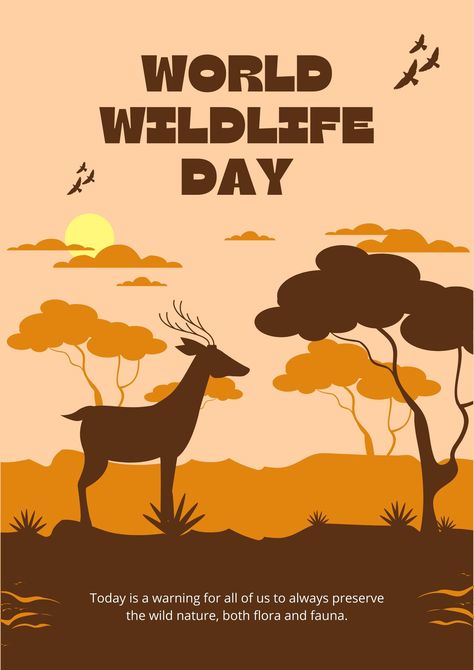 Wildlife Posters Ideas, Zoo Poster Design Graphics, World Wildlife Day Poster, Save Wildlife Poster Ideas, Wildlife Day Poster, Wild Life Poster, Zoo Poster Design, Save Animals Poster, Zoo Poster