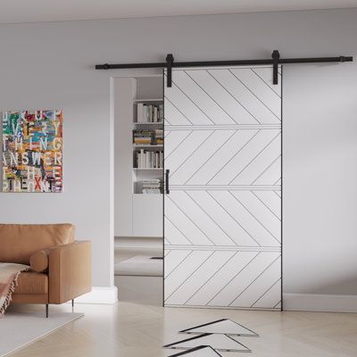 Modern barn door