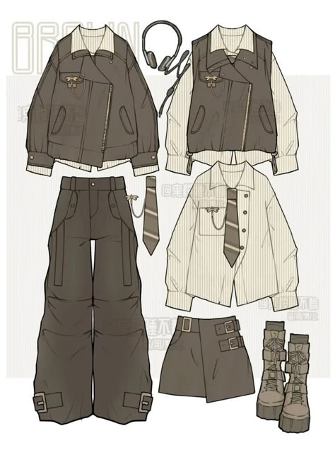 Drawing Clothes Ideas Male, Cool Outfits Drawings, Male Casual Outfits Drawing, Art Clothes Design, Cute Outfit Ideas Drawing Male, Cute Male Clothes, Drawing Outfits Male, How To Draw Clothes Fashion Design, Guy Clothes Drawing