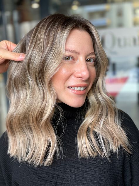 Oat Milk Blonde Hair, Oat Milk Blonde, Milk Blonde Hair, Blonde Hair Balayage, Blond Hairs, Natural Blonde, Blonde Hair Inspiration, Blonde Hair Looks, Hair Balayage