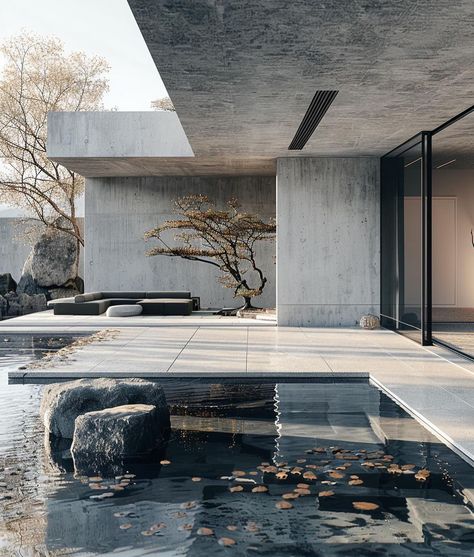 Brutalist Exterior, Brutalist Home, Modern Brutalism, Brutalist House, Luxury Pools Backyard, Brutalism Architecture, Concrete House, Brutalist Architecture, Modern Architecture House