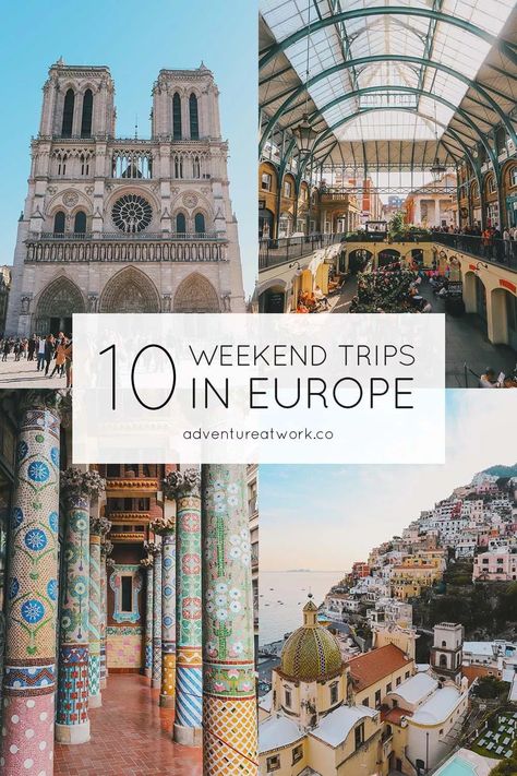 Europe Weekend Trips, Trips In Europe, Best Weekend Trips, Best Weekend Getaways, Trip Destinations, Weekend Work, Vacation Days, Weekend Travel, Weekend Breaks