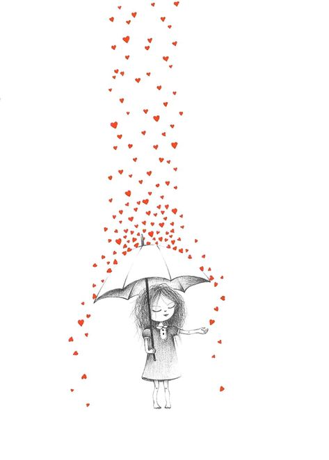 Les dessins de la Pointilleuse - A l'heure des rêves Art Mignon, 수채화 그림, True Love Quotes, Art Et Illustration, Pencil Art Drawings, Art Drawings Sketches Simple, Girly Art, Line Art Drawings, A Drawing