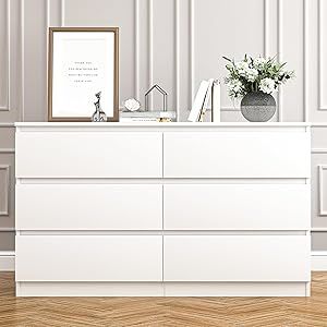 Wood Dresser White, Whte Dresser, Double Dresser White, White Dresser Room & Board Modern Furniture, 5 Drawer Chest Of Drawers White, Wide Chest Of Drawers, White Dresser, Wood Dresser, 6 Drawer Dresser