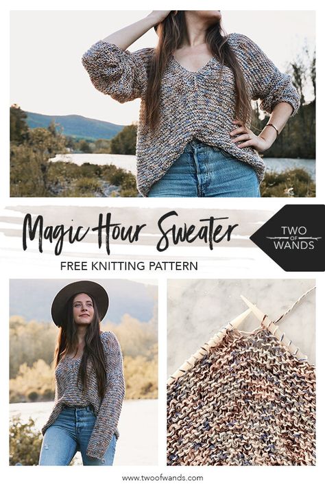 Knit Wrap Sweater Pattern Free, We Are Knitters Pattern Free Knitting, Knitting Oversized Sweater Pattern, Bottom Up Sweater Knitting Pattern, Knit Bulky Sweater Pattern Free, 2023 Knitting Patterns, Easiest Knit Sweater Free Pattern, Beginner Top Down Knit Sweater Pattern, Worsted Knitting Patterns