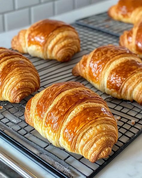 Homemade Chocolate Croissants Homemade Croissants Chocolate, Soft Croissant Recipe, Croissant Recipes Easy, Chocolate Crossiants Recipes, Large Croissant Recipe, How To Make Croissants Homemade, Home Made Croissants, Chocolate Chip Croissants, Chocolate Long Johns