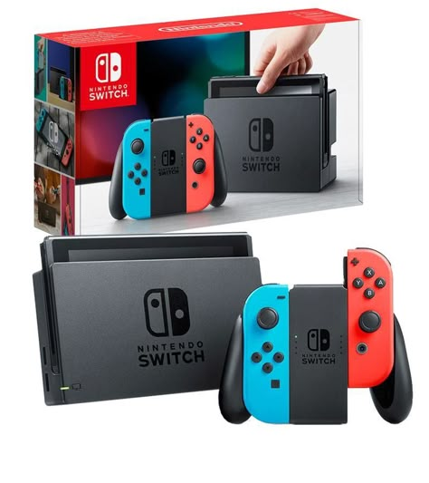 Nintendo Switch System, Nintendo Console, Switch Nintendo, Video Game Systems, Neon Red, Nintendo Switch Games, Games Board, Streamer Dr, Donkey Kong