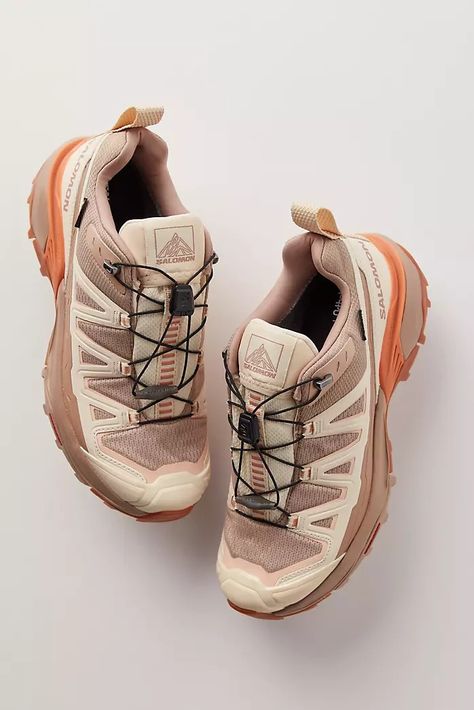 Cute Sneakers | Dressy + Casual Sneakers | Free People Salomon Sneakers, Trail Sneakers, Salomon Shoes, Hiking Shoes Women, Womens Trainers, Hiking Sneakers, Summer Sneakers, Shoes For Leggings, Cute Sneakers