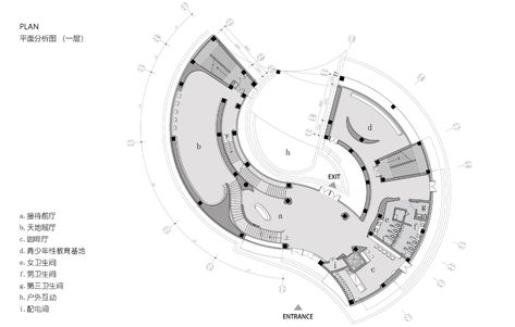 Circular Museum Plan, Exhibition Building Architecture, Circular Building Plan, Architecture Precedent, Museum Floor Plan, Atrium Building, Lobby Plan, Museum Concept, Museum Flooring