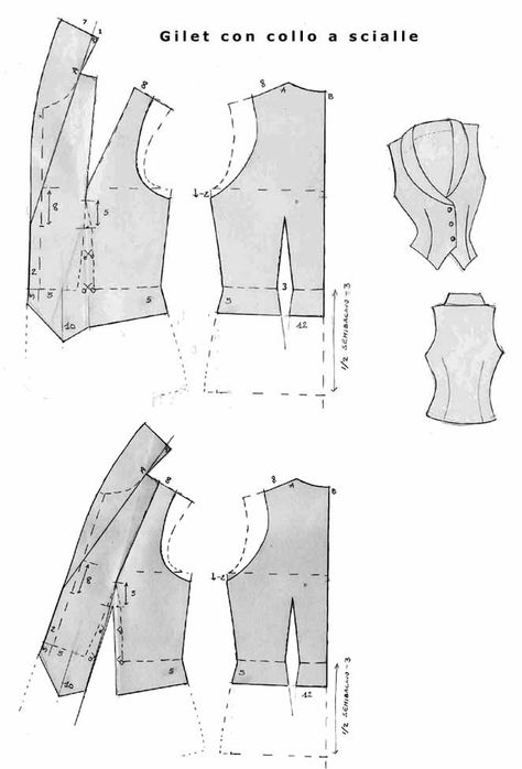 French Sleeve Pattern, Clothing Patterns Vest, Diy Waist Coat, Fitted Shirt Pattern, Sowing Designs Dress, Sewing Patterns Cosplay, Poses To Draw Babygirl In, Deviant Art Outfits, Easy Clothing Sewing Projects