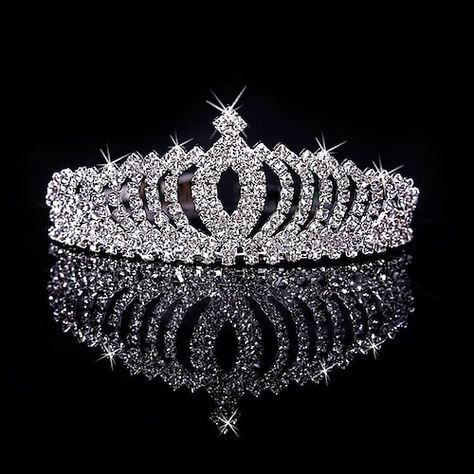 Hair Accessories Tiara, Girls Tiara, Birthday Accessories, Diamond Crown, Rhinestone Tiara, Rhinestone Crown, Crystal Headband, Crown Headband, Rhinestone Bridal