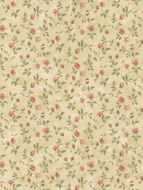 Brewster Wallcovering, As Wallpaper, Vintage Flowers Wallpaper, Wallpaper Borders, Phone Wallpaper Patterns, Wallpaper Murals, Cute Patterns Wallpaper, Vintage Poster Art, Cottage Living