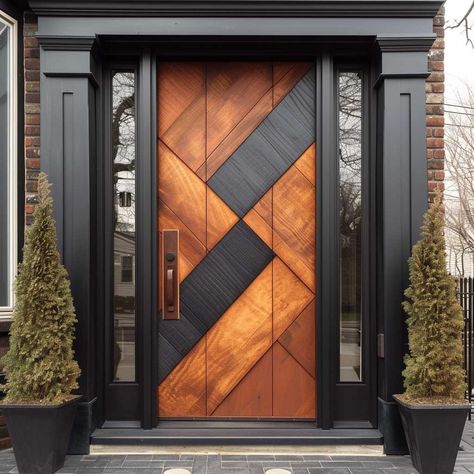 Main House Door Design, Luxury Doors Entrance, Luxury Door Design Modern, Wpc Door Design, Modern Door Designs, Entrance Makeover, House Entrance Doors, Latest Door Designs, Exterior Door Designs