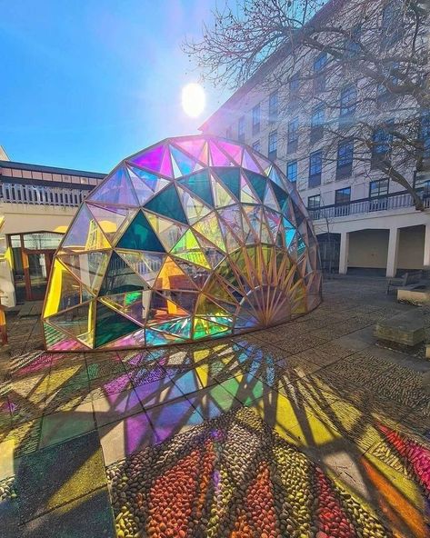 Park Project, Street Art Utopia, Wow Photo, Senior Project, Bristol Uk, Art Installation, Outdoor Art, Land Art, Stained Glass Art