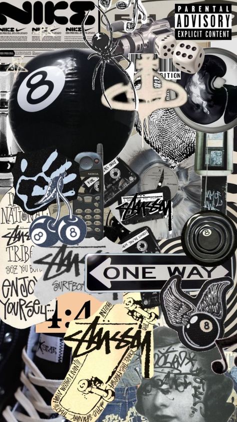 Stussy Wallpaper, Streetwear Wallpaper, 헬로키티 배경화면, Iphone Wallpaper Classy, Vintage Poster Design, Y2k Wallpaper, Simple Phone Wallpapers, Graffiti Wallpaper, Iphone Wallpaper Photos