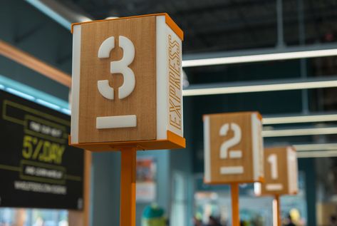 Whole Foods Market Eugene — Thread Collaborative Supermarket Design Ideas, Market Signage, Supermarket Design Interior, Decor Branding, Super Mercado, Target Food, Park Signage, Asian Grocery Store, Wayfinding Signage Design