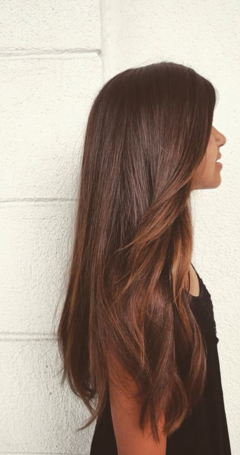 beautiful long brown hair #tomybsalon #lovemycolor  http://tomybsalon.com/best-hair-extensions-in-the-long-island-area/ Brunette Ombre, Tumblr Hair, Stylish Hairstyles, Ombré Hair, Long Brown Hair, Ombre Hair Color, Straight Human Hair, Stylish Hair, Brown Hair Colors