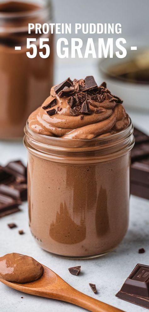 Low Carb Protein Pudding – Soft, Creamy & Full of Flavor Healthy Snacks With Chocolate Protein Powder, Protein Shake Snacks, Best Protein Desserts, Recipes With Protein Powder Low Carb, Protein Premier Recipes, High Protein Peanut Butter Snacks, Healthy Protein Pudding, High Protien Pudding, High Protein Shakes Recipes