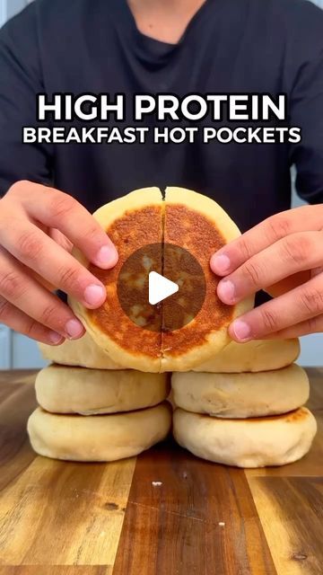 Breakfast Hot Pockets, Homemade Hot Pockets, Best Whey Protein Powder, Protein Yogurt, High Protein Meal Prep, Yogurt Breakfast, Freezer Meal Prep, Foraged Food, Breakfast Wraps