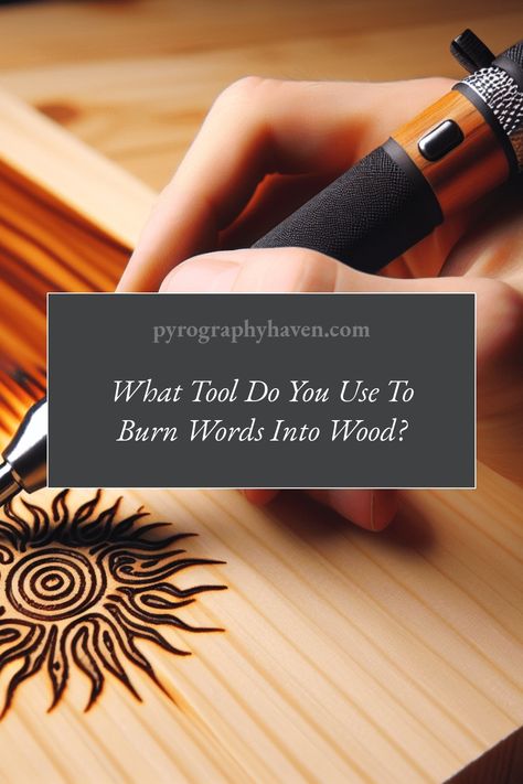 Ignite your creativity with the art of pyrography! Learn how to etch captivating designs and words into wood, transforming ordinary projects into personalized masterpieces. Engraving Pen Crafts, Scorch Pen Wood Burning, Scorch Pen, Pyrography Tips, Wood Etching, Pyrography Pen, Etching Art, Pen Designs, Pyrography Tools