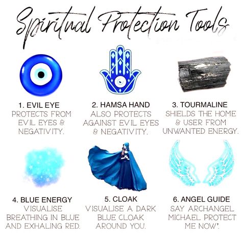 💫💎🪬🌌👁️ Spiritual protection tools help shield your energy from negative influences and promote a sense of safety and well-being. Common tools include: Crystals (like Black Tourmaline or Amethyst): Grounding and protective properties. Smudging Herbs (such as Sage or Palo Santo): Cleansing and purifying spaces. Protective Talismans (like Evil Eye or Hamsa): Guarding against harmful energies. Aromatherapy (using essential oils like Lavender or Frankincense): Creating a calming, protective en... Energy Shield Protection, Palo Santo Cleansing, Smudging Herbs, Crystals For Protection, Protection Talisman, Energy Vampires, Angel Guide, Spiritual Protection, Using Essential Oils